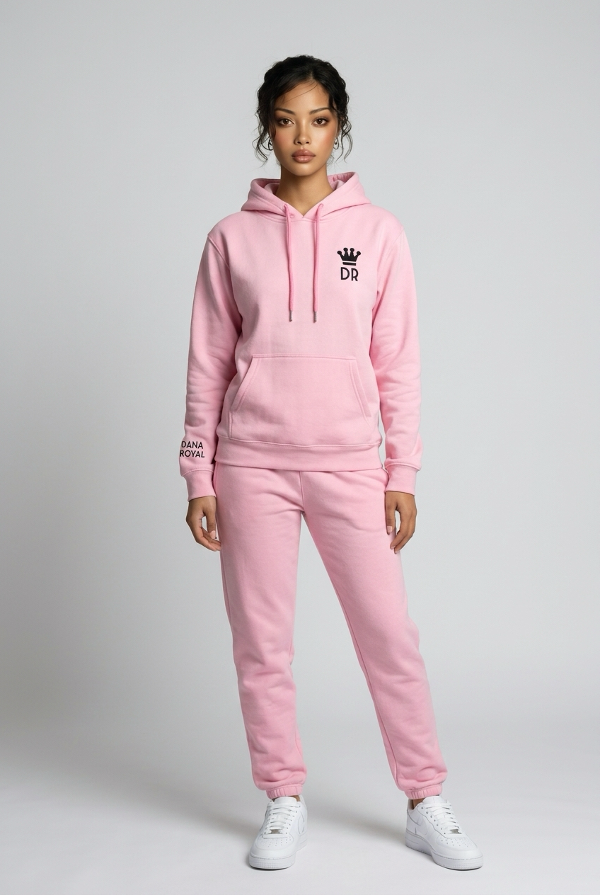 DR hood sweater with matching pants